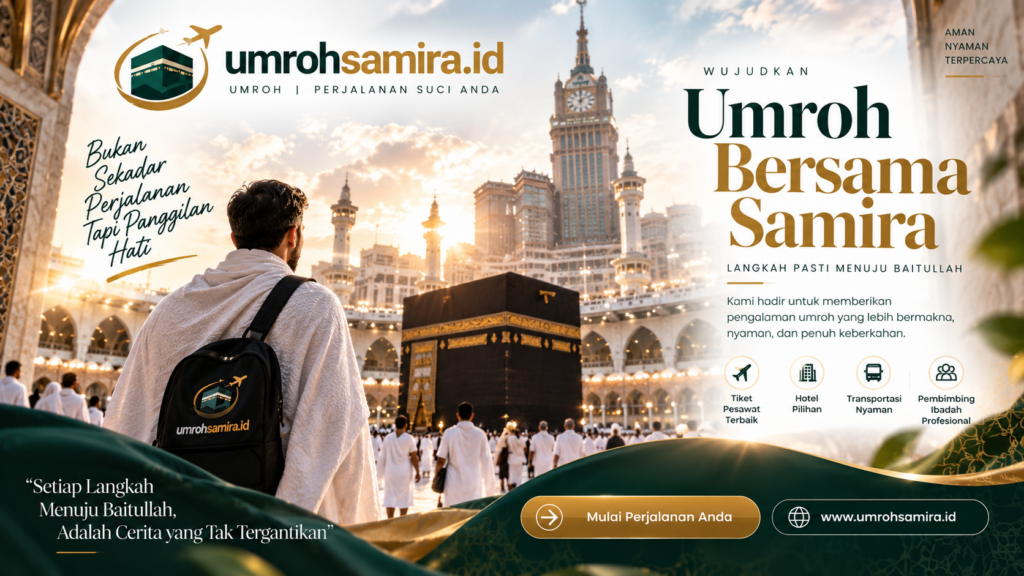 Umroh Samira September–Oktober 2026: Serunya Perjalanan 9 Hari dari Madinah hingga Makkah